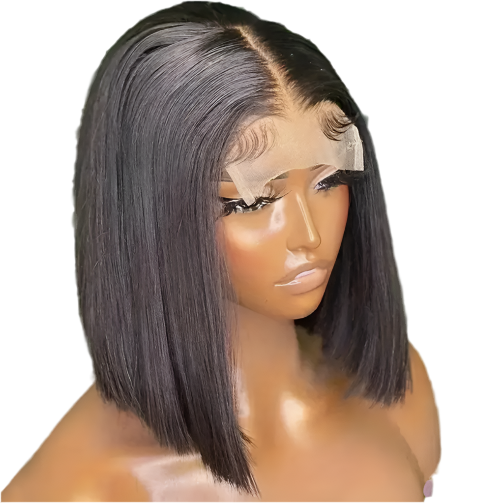 Black short bob 13 x 6