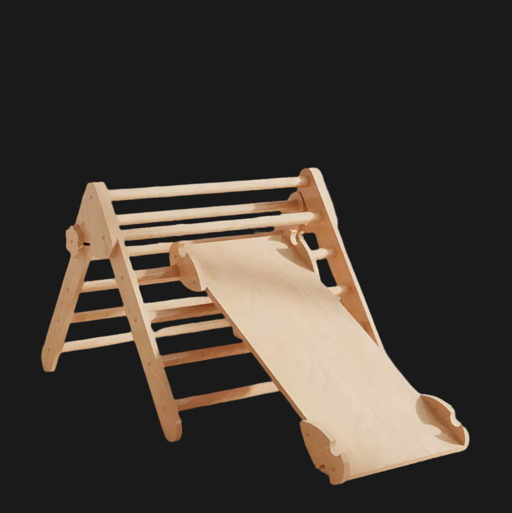 Kids climbing gym : 5 in 1 Pikler Triangle set