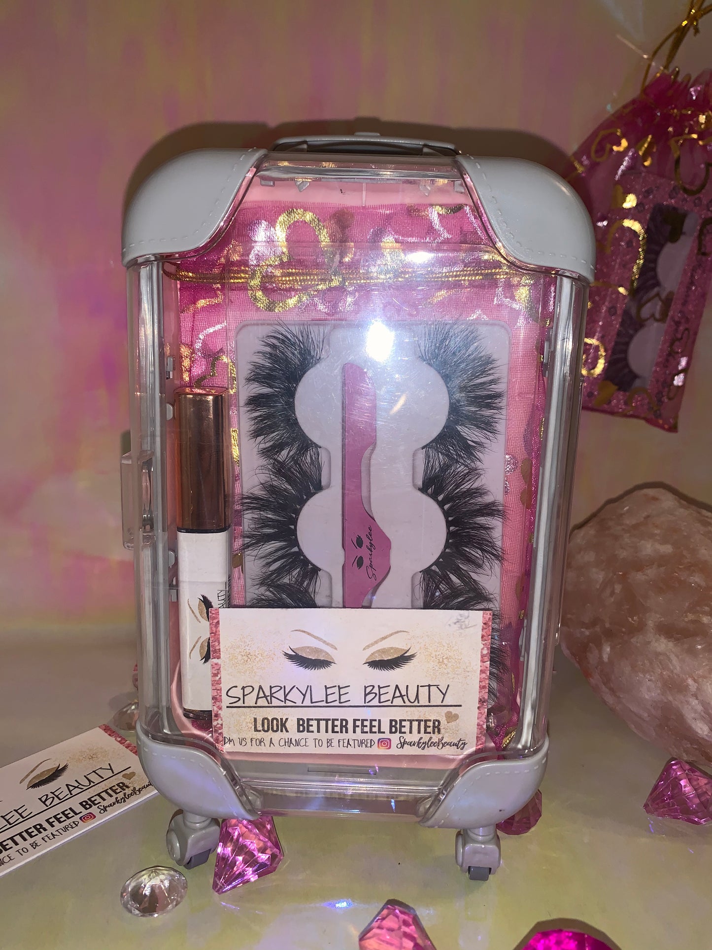 Lash Luggage Large’ - SPARKYLEE